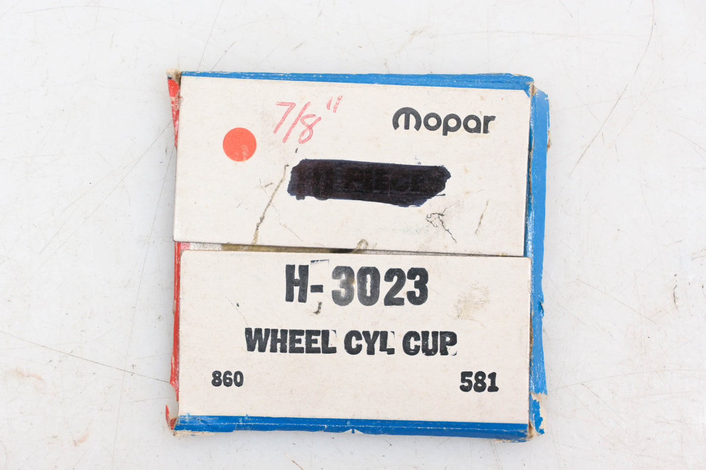 Mopar H3023, H-3023 Wheel Cylinder 7/8" Cups Qty 2 NOS