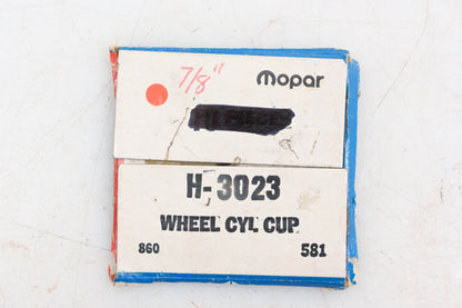 Mopar H3023, H-3023 Wheel Cylinder 7/8" Cups Qty 2 NOS
