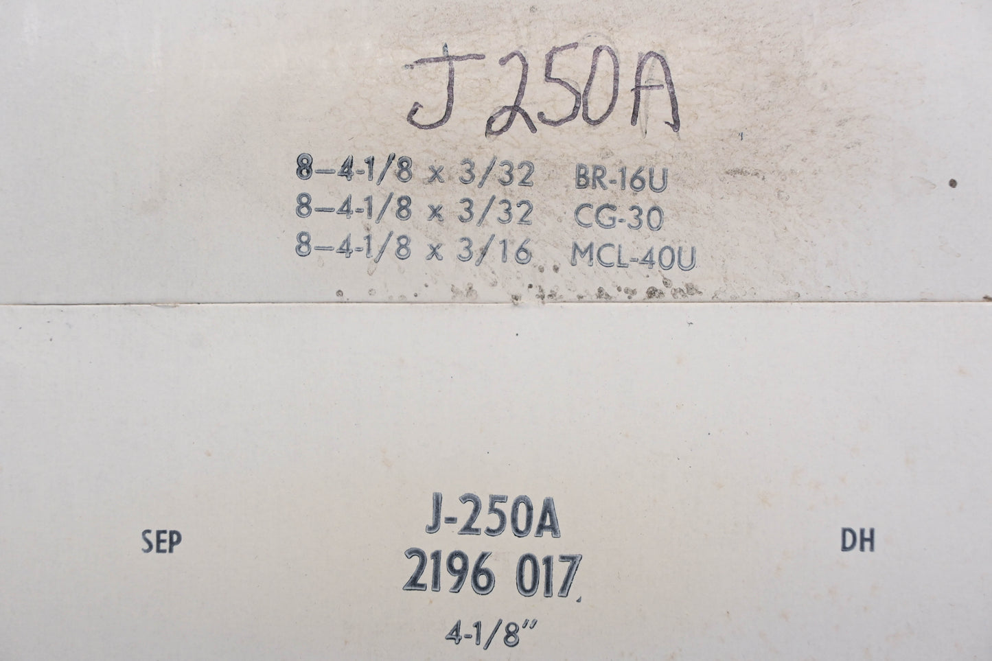 Mopar J250A, J-250A, 2196017 Piston Ring 4-1/8" Kit NOS