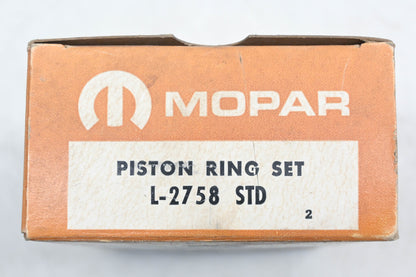 Mopar L2758, L-2758 Piston Ring STD Kit NOS
