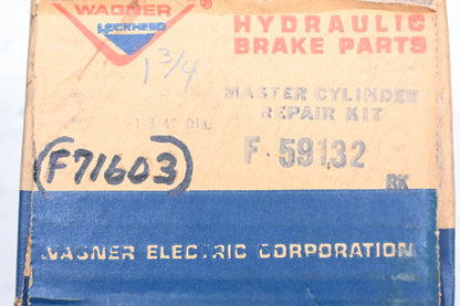 Wagner F59132, F71603 Brake Master Cylinder Repair Kit NOS
