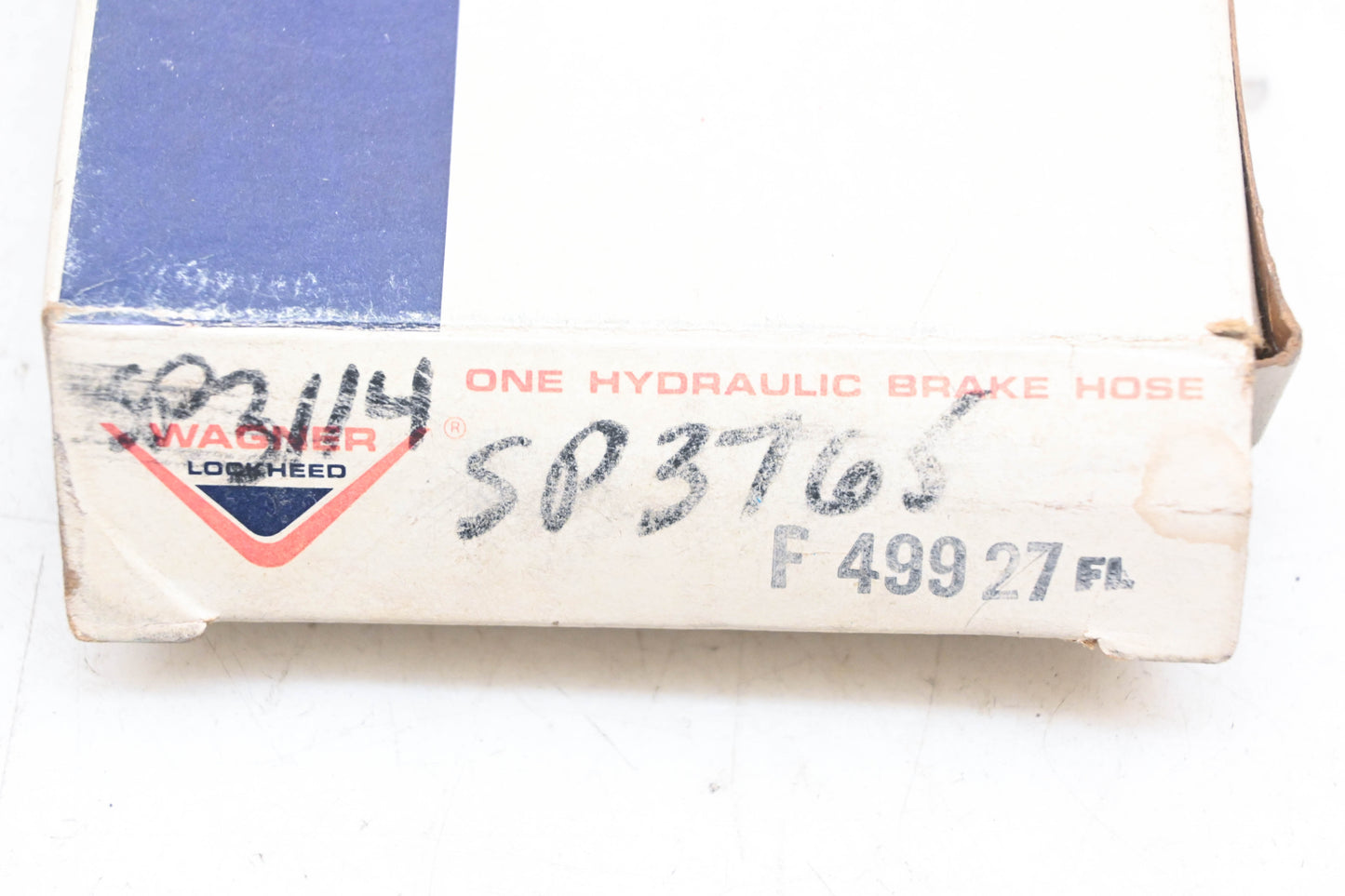 Wagner F49927, SP3765 Brake Hose NOS