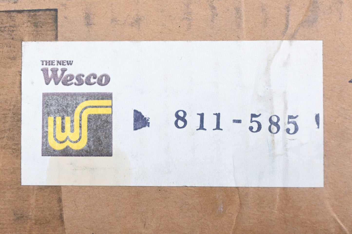 Wesco 811-585 Universal Joint Assembly NOS