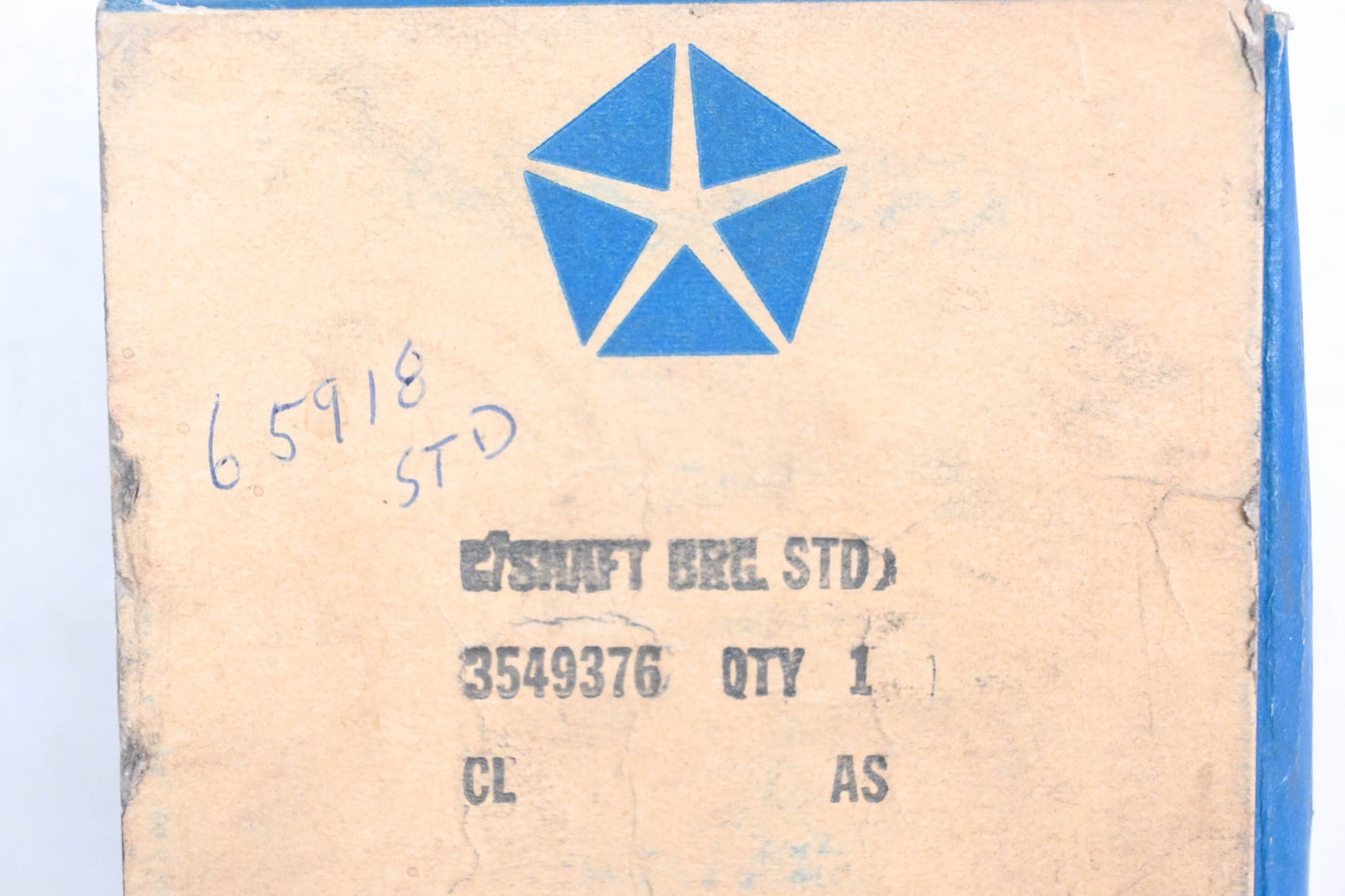 Mopar 3549376 Crankshaft STD Bearing Kit NOS