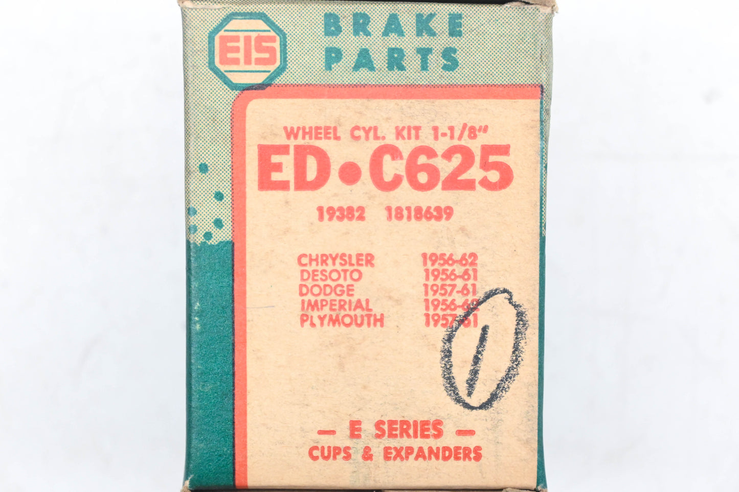 EIS C625, ED-C625, 1818639 Wheel Cylinder Repair Kit NOS