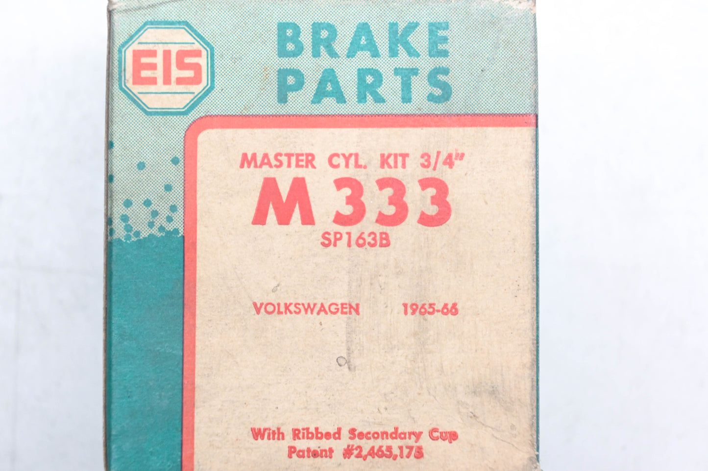 EIS M333, SP163B Master Cylinder Repair Kit NOS