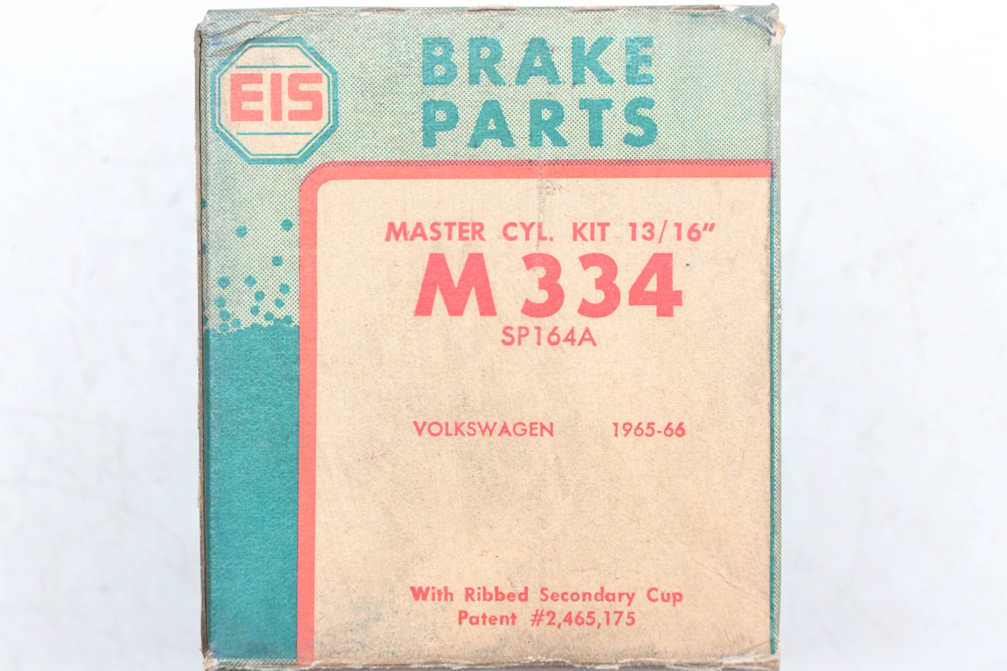 EIS M334, SP164A Master Cylinder Repair Kit NOS