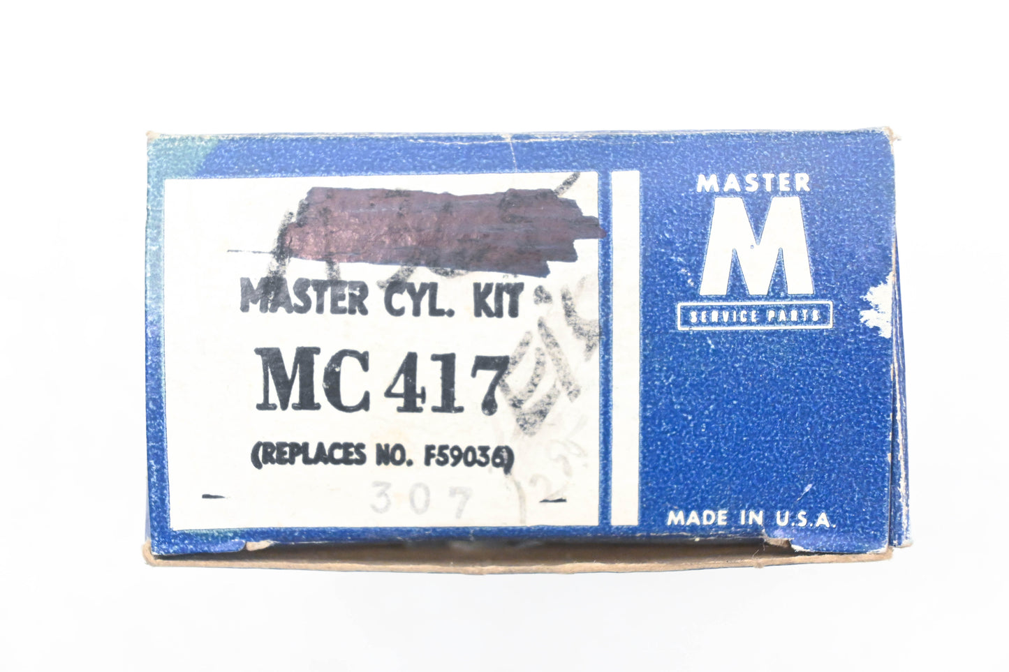 Master MC417, F59036 Master Cylinder Repair Kit NOS