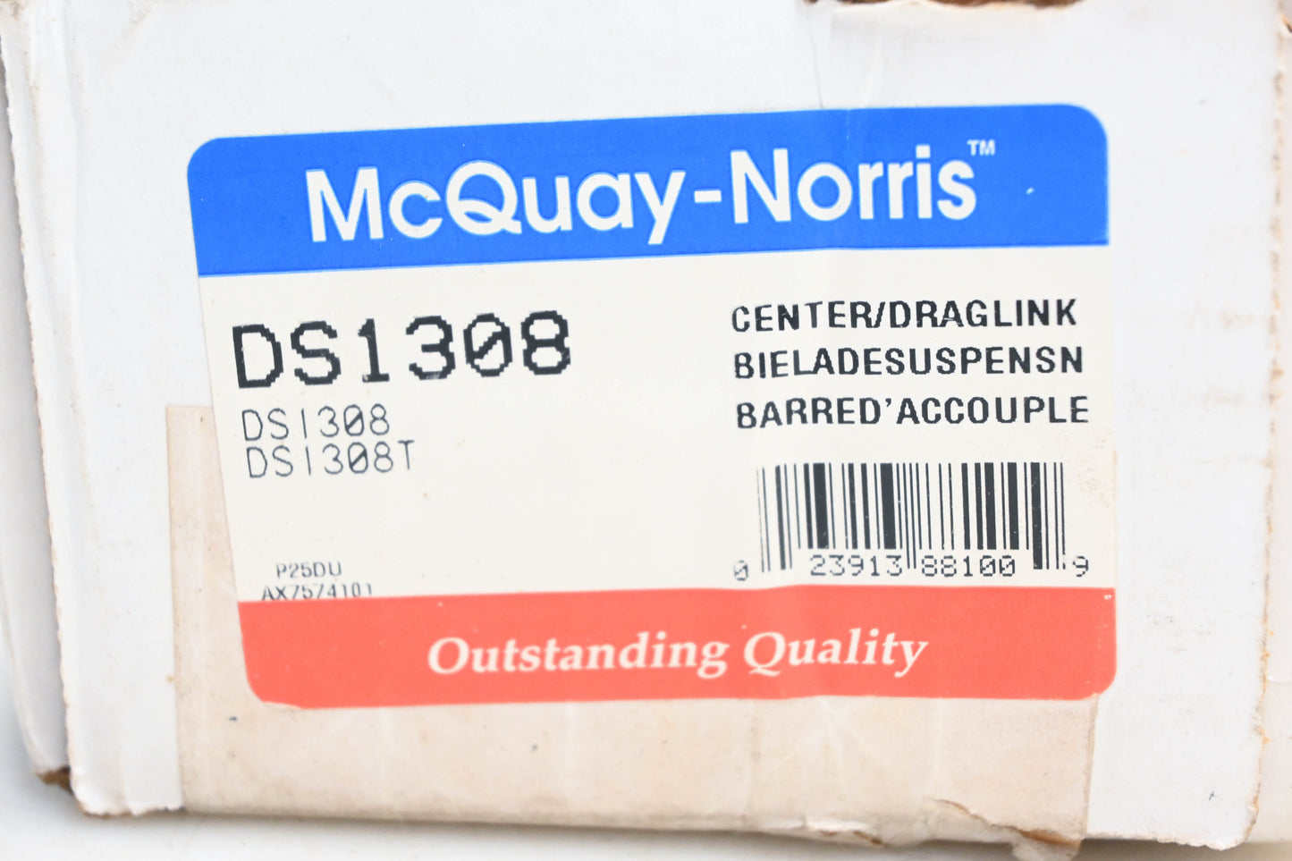 McQuay-Norris DS1308, DS1308T Drag Link Tie Rod End Kit NOS
