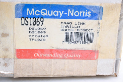 McQuay-Norris DS1069, 2724169, TR1828 Black Drag Link Tie Rod End Kit NOS