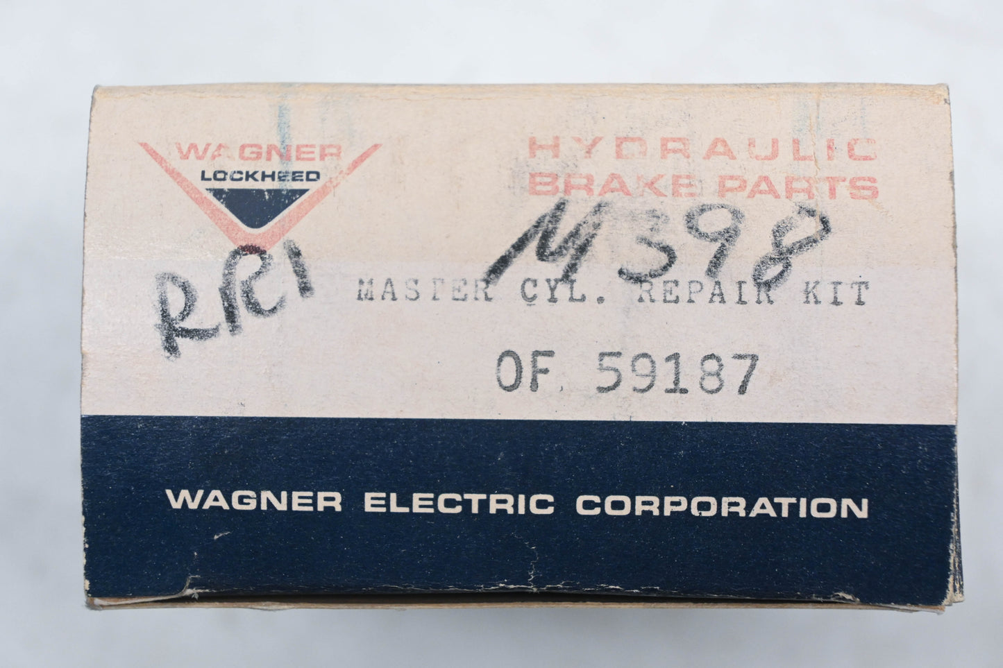 Wagner F59187, M398 Master Cylinder Repair Kit NOS