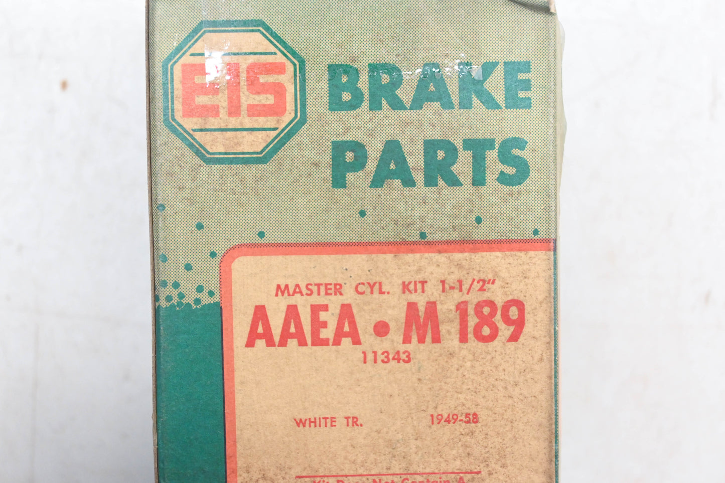 EIS M189, AAEA, 11343 Master Cylinder Repair Kit NOS