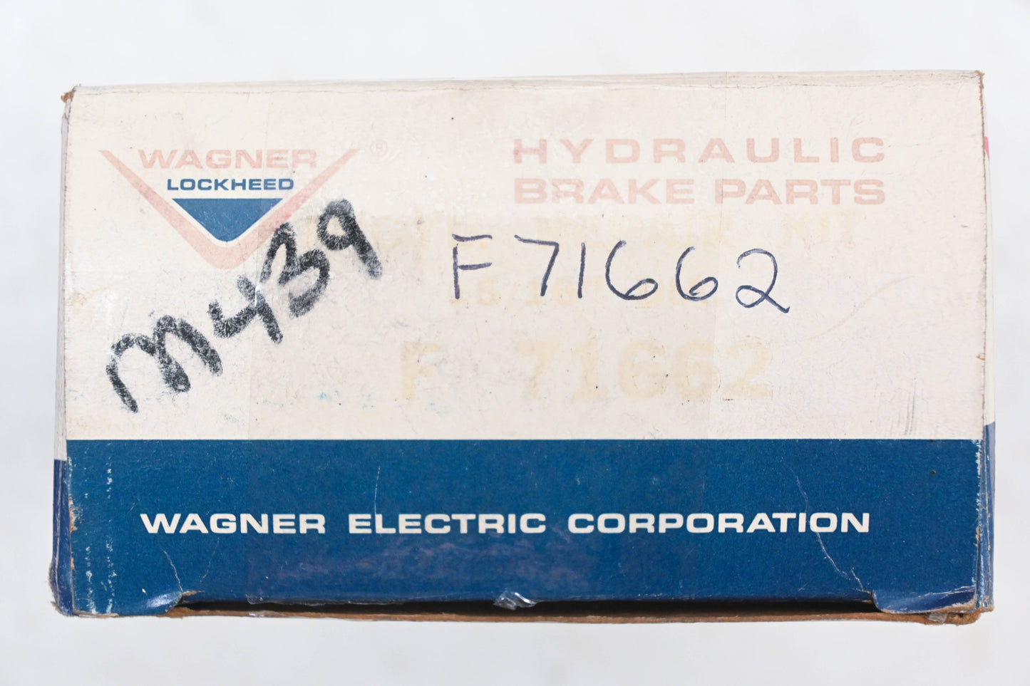 Wagner F71662, M439 Master Cylinder Repair Kit NOS