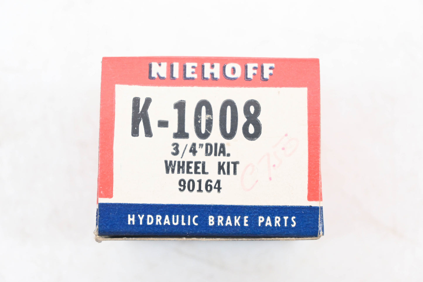 Niehoff K-1008, 90164, C750 Wheel Cylinder Repair Kit NOS