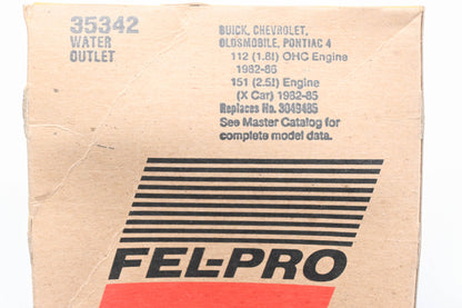 Fel-Pro 35342, 3049485, 82382 Water Outlet Gasket NOS