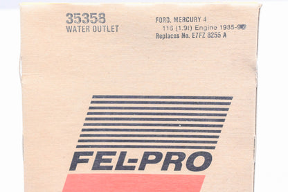 Fel-Pro 35358, E7FZ-8255-A, 10-1075 Water Outlet Gasket NOS