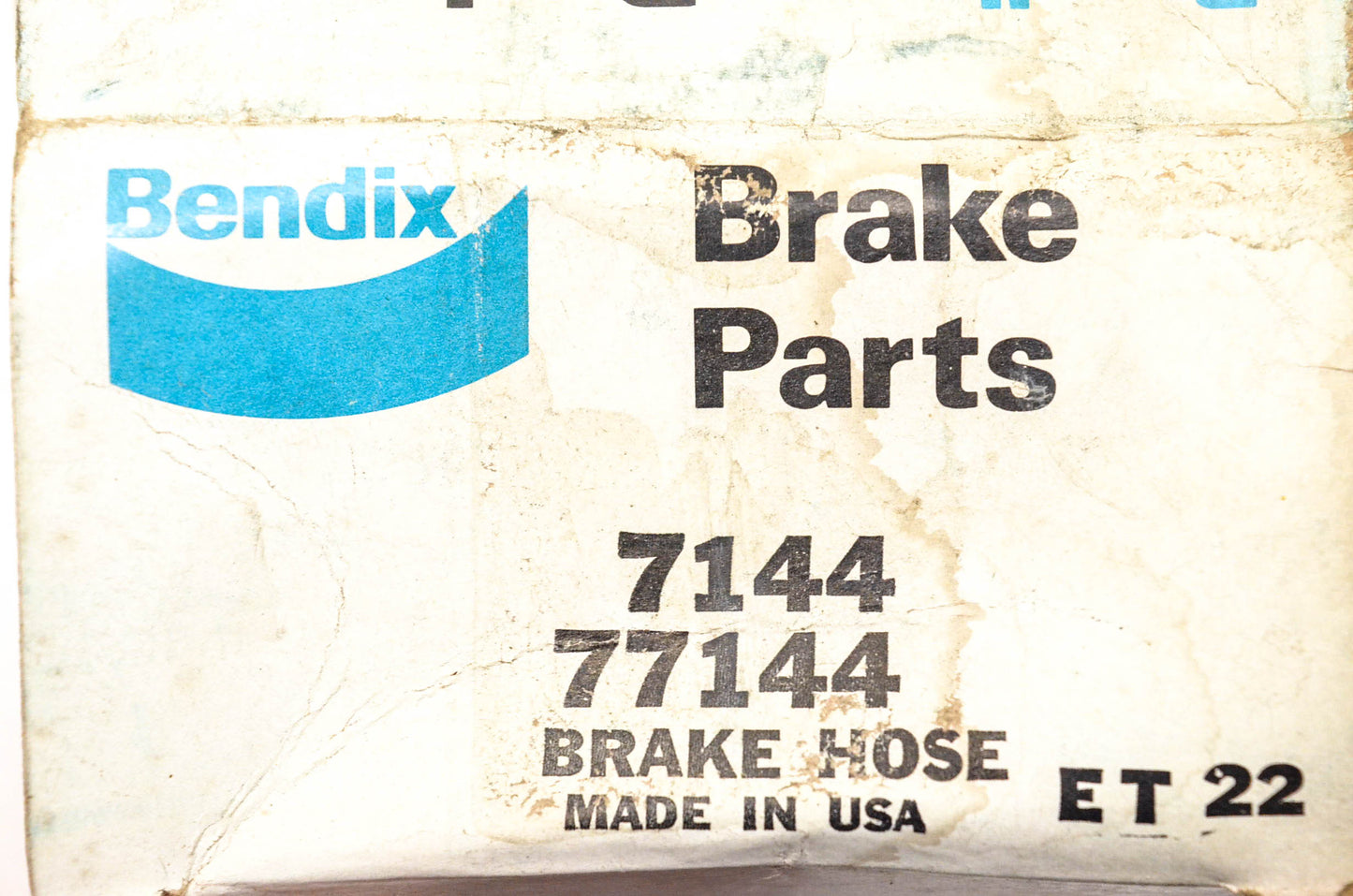 Bendix 7144, 77144, 77686 Brake Hose NOS