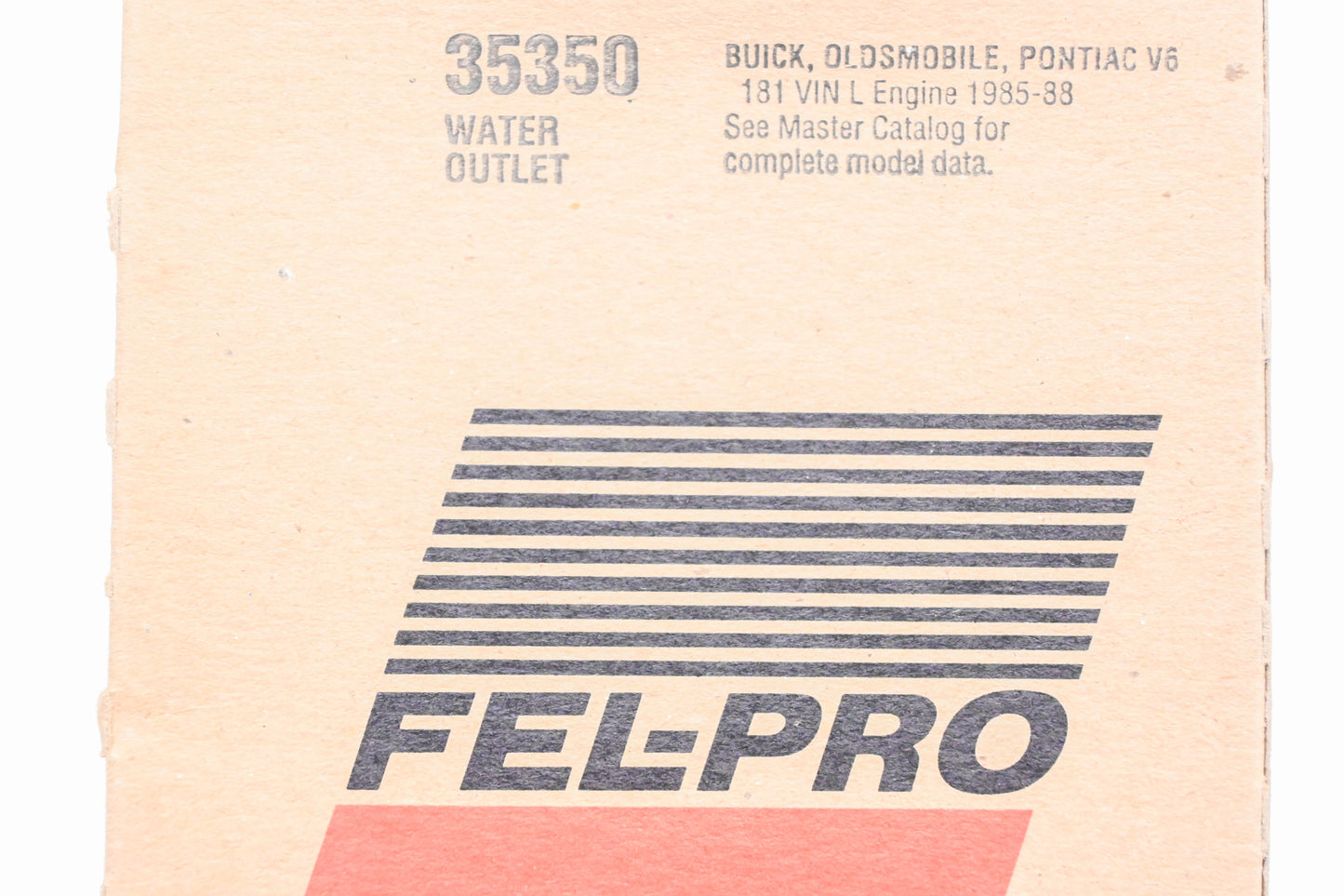 Fel-Pro 35350 Water Outlet Gaskets Qty 2 NOS