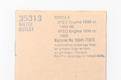 Fel-Pro 35313, 16341-71010 Water Outlet Gasket NOS