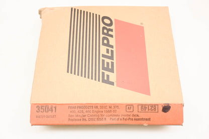 Fel-Pro 35041, C8SZ-8255-B Water Outlet Gaskets Qty 2 NOS