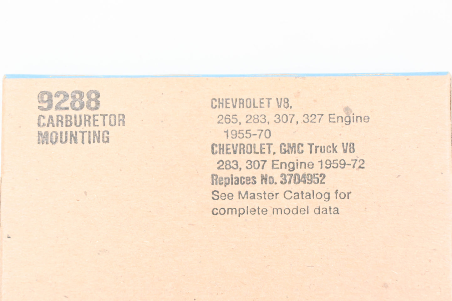 Fel-Pro 9288, 3704952 Carburetor Mount Gasket NOS