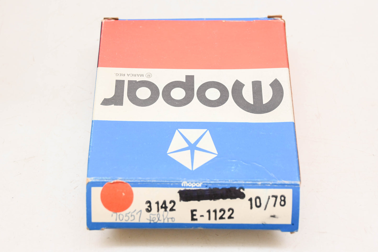 Mopar E-1122, 3142, 70557 Air Supply Exhaust Gaskets Qty 2 NOS