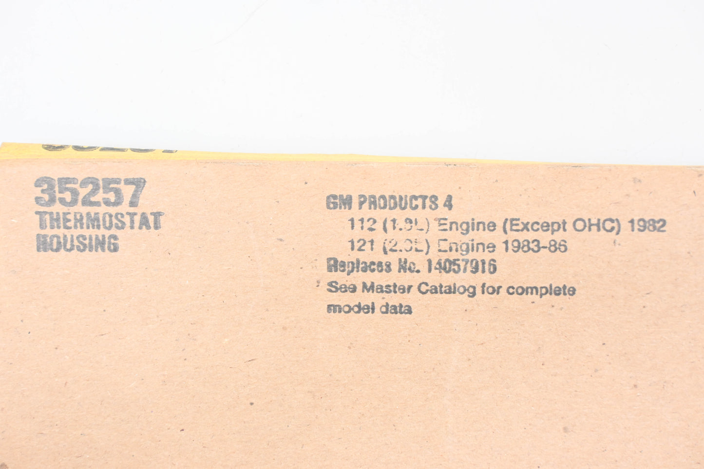 Fel-Pro 35257, 14057916 Thermostat Housing Gaskets Qty 2 NOS