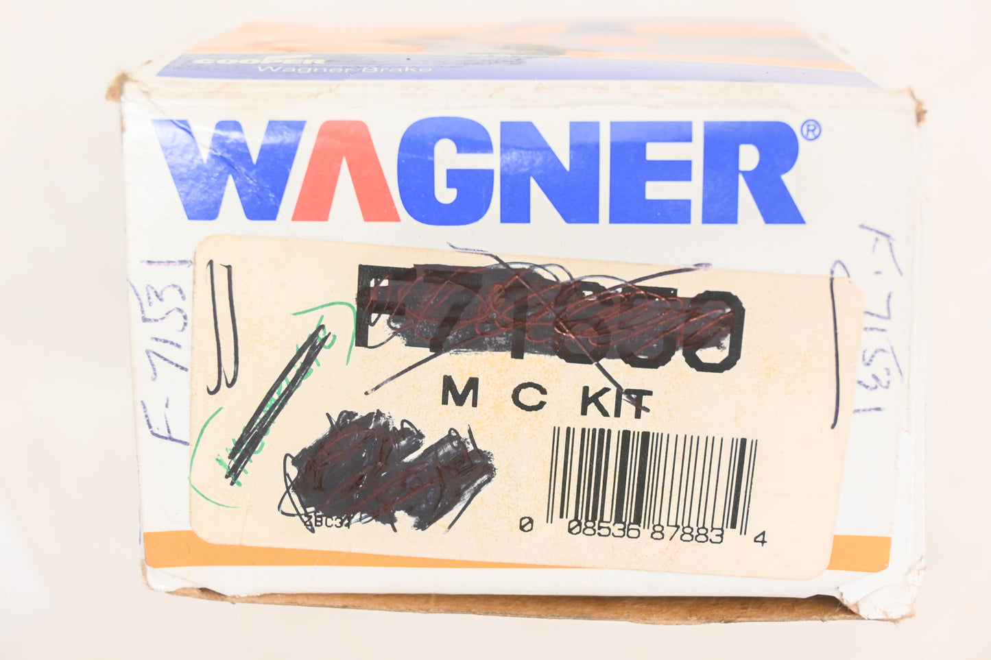 Wagner F71531 Master Cylinder Repair Kit NOS