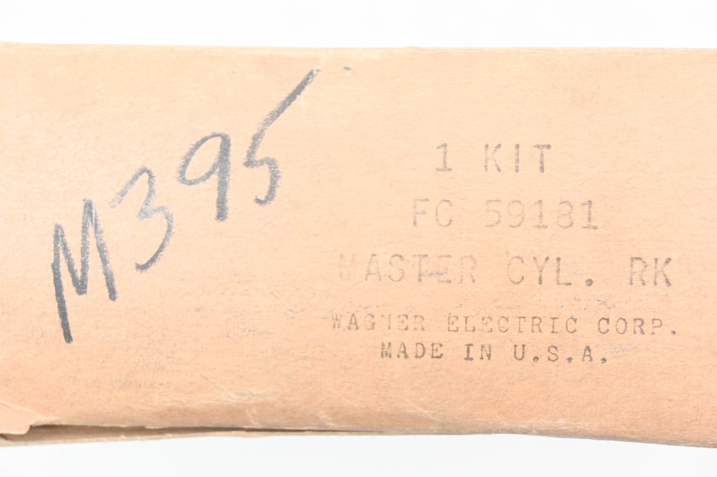 Wagner FC59181, M395 Master Cylinder Repair Kit NOS