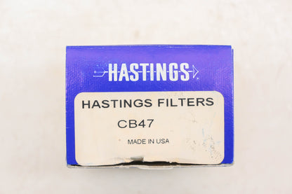 Hastings CB47, CB-47 Breather Filter Assembly NOS