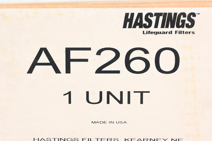 Hastings AF260, AF-260 Air Filter NOS