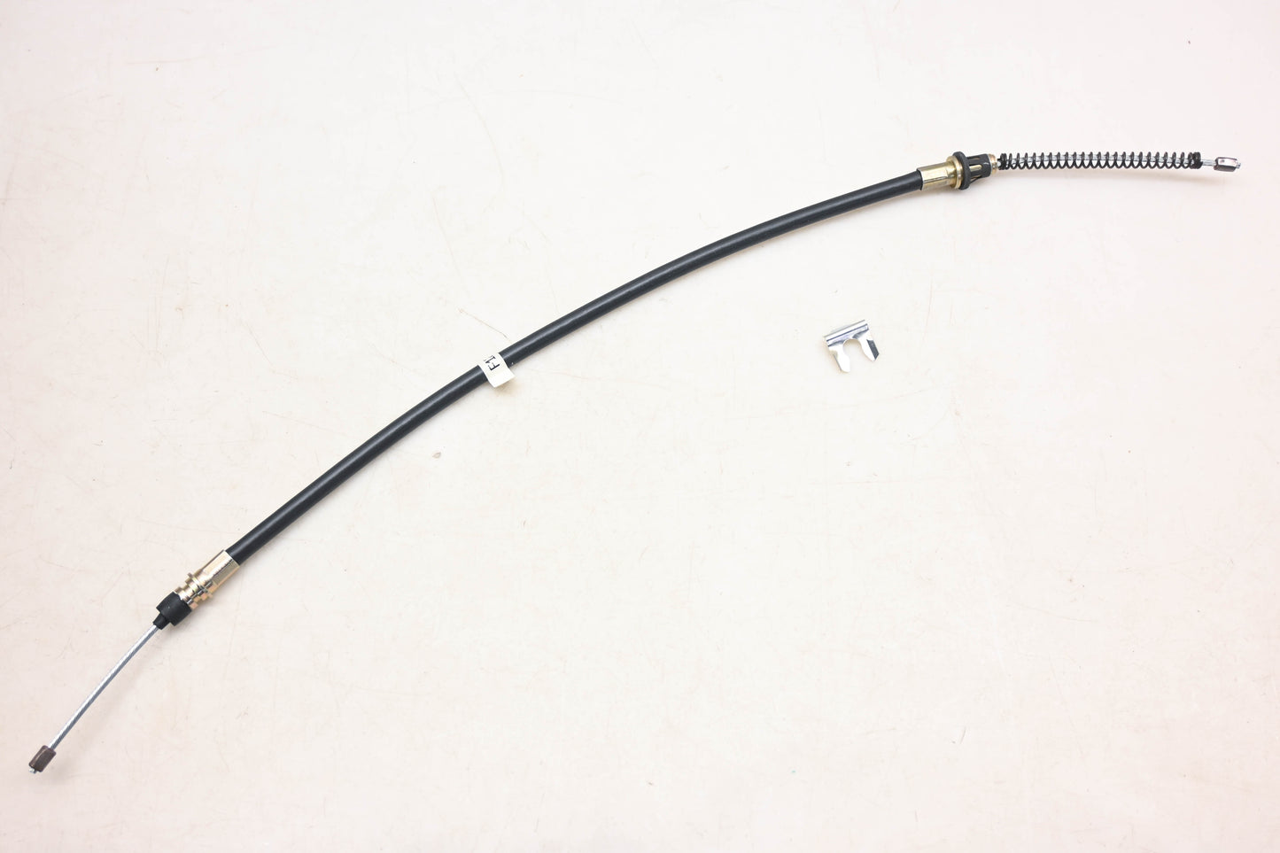 Wagner F128720, BC128720, BC93942 Parking Brake Cable With Clip NOS