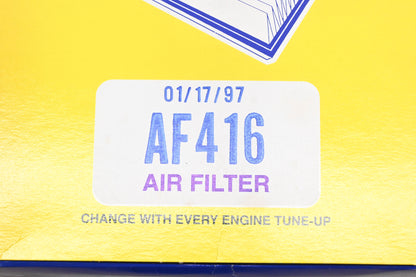Hastings AF416, AF-416 Air Filter NOS