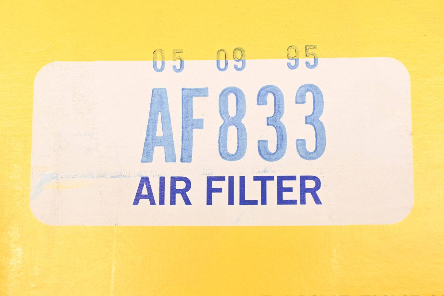 Hastings AF833, AF-833 Air Filter NOS
