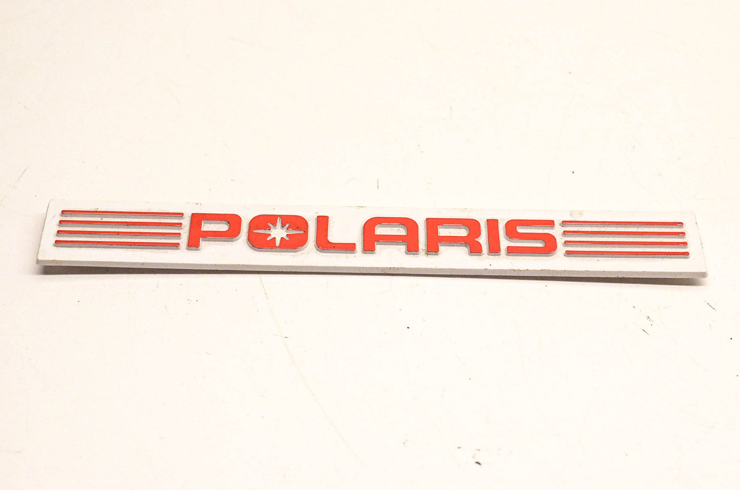 New OEM Polaris 5431876-136 Red Emblem NOS