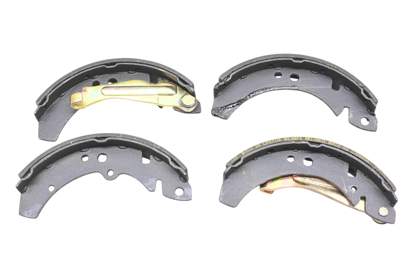 Wagner WF454, PAB454 Relined Brake Shoe Kit NOS