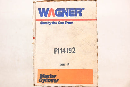 Wagner F114192, 18012622, M39584 Brake Master Cylinder Assembly NOS