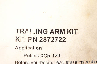 New OEM Polaris 2872722 Trailing Arm Kit NOS