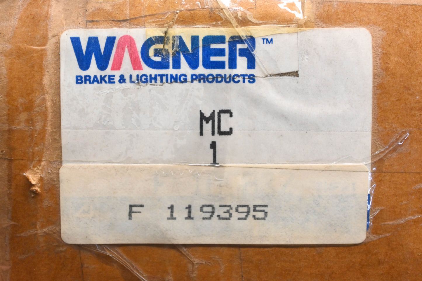 Wagner F119395, 2230605, MC39522 Brake Master Cylinder Assembly NOS