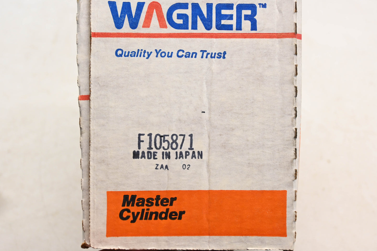 Wagner F105871 Brake Master Cylinder Assembly NOS