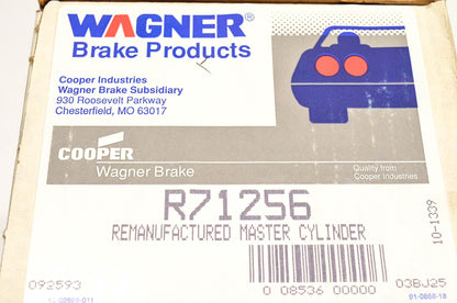 Wagner R71256 Remanufactured Brake Master Cylinder NOS