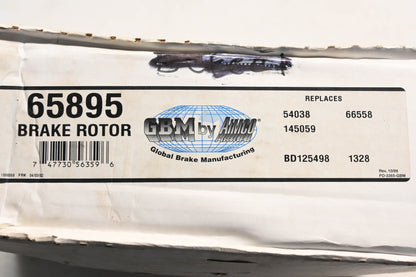 Aimco 65895, 54038, BD125498 Brake Rotor NOS