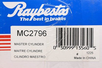 Raybestos MC2796 Brake Master Cylinder Assembly NOS