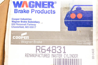 Wagner R64831 Remanufactured Brake Master Cylinder NOS