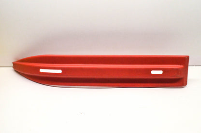 SkiDoo 572095600, 572095700 Plastic Red Snowmobile Ski Skin