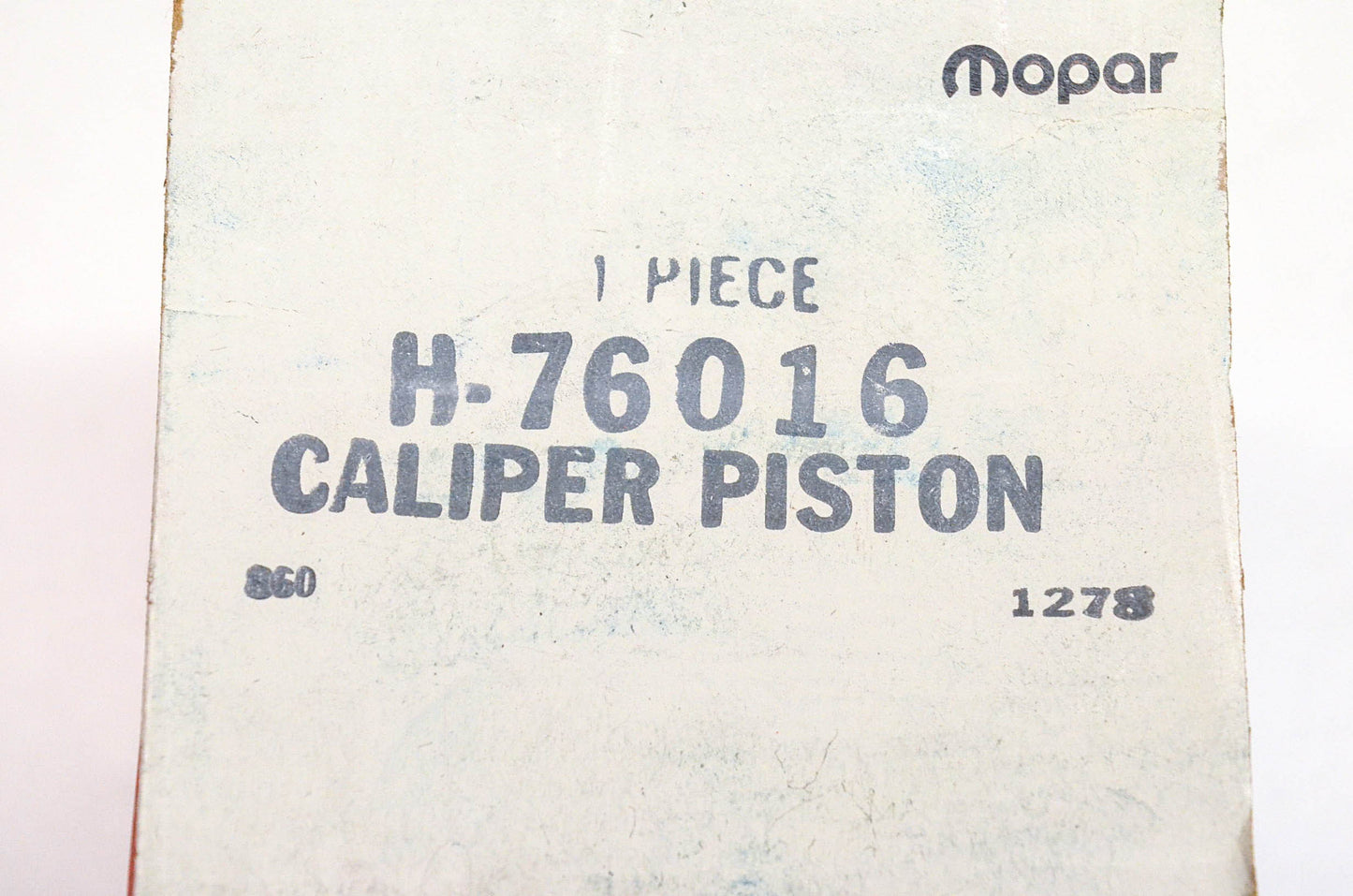 Mopar H-76016, H76016 Caliper Piston NOS