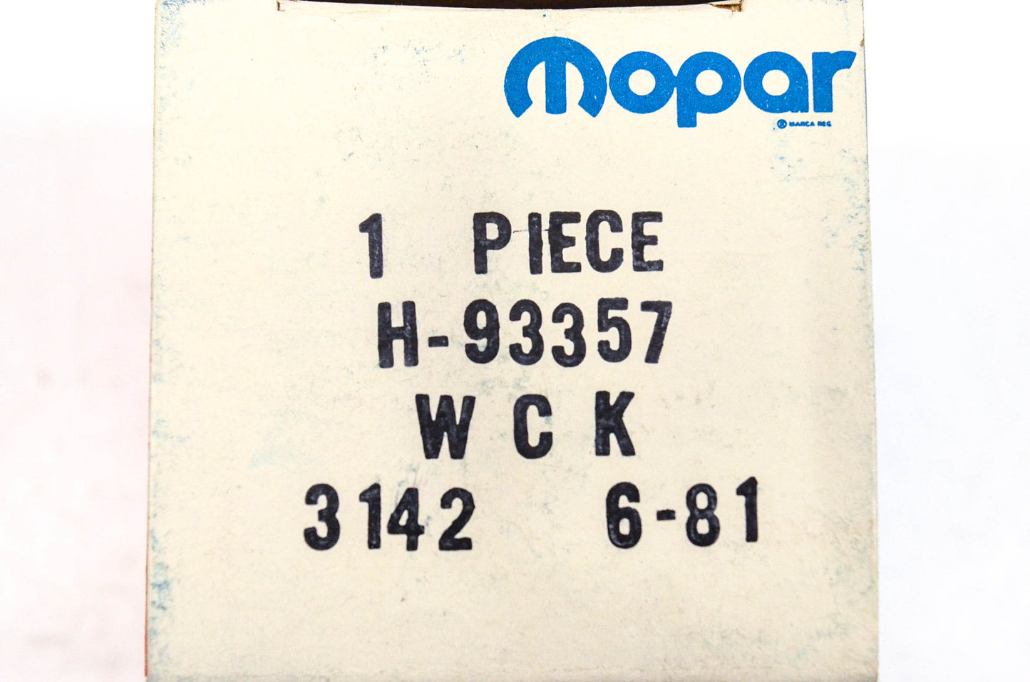 Mopar H-93357, H93357 Wheel Cylinder Kit NOS
