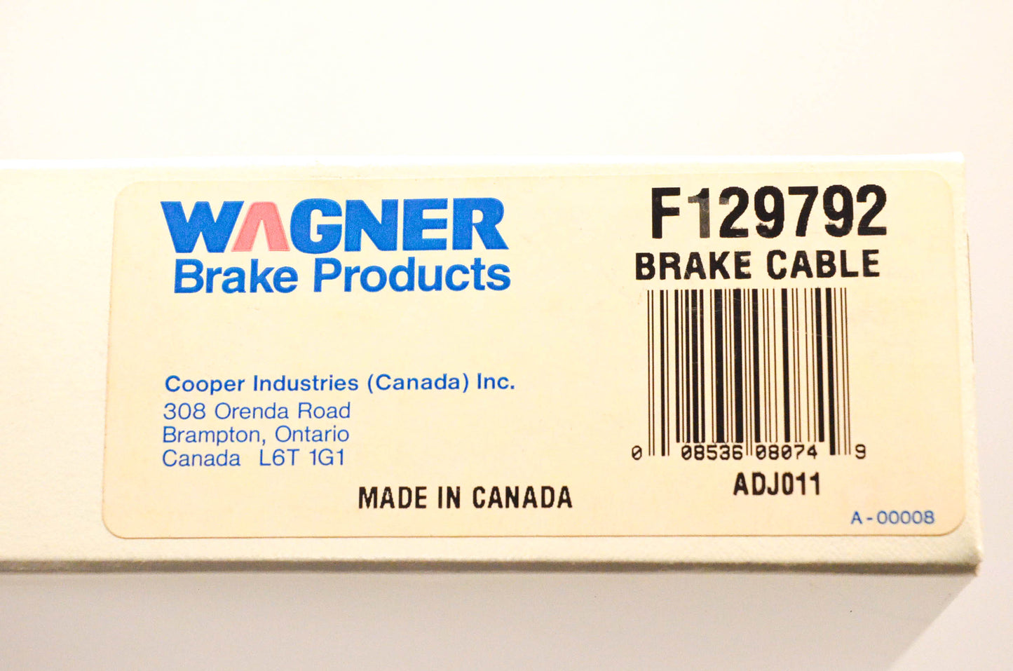 Wagner F129792 fits Chevrolet Blazer Tahoe Parking Brake Cable NOS