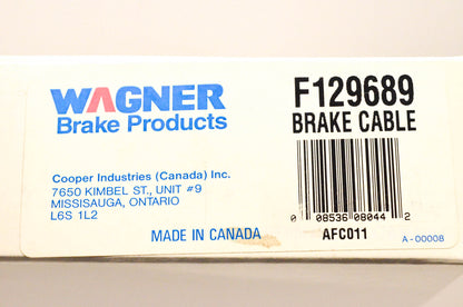 Wagner F129689 90-92 Ford Ranger Parking Brake Cable NOS