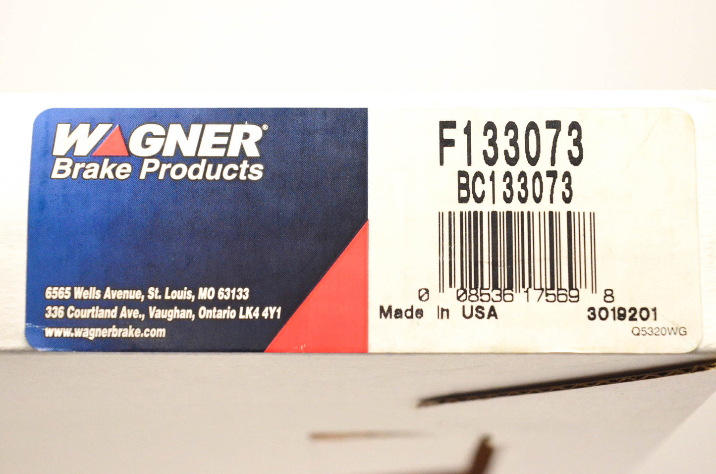 Wagner BC133073, F133073 90-94 Cutlass Supreme Grand Prix ParkingBrake Cable NOS